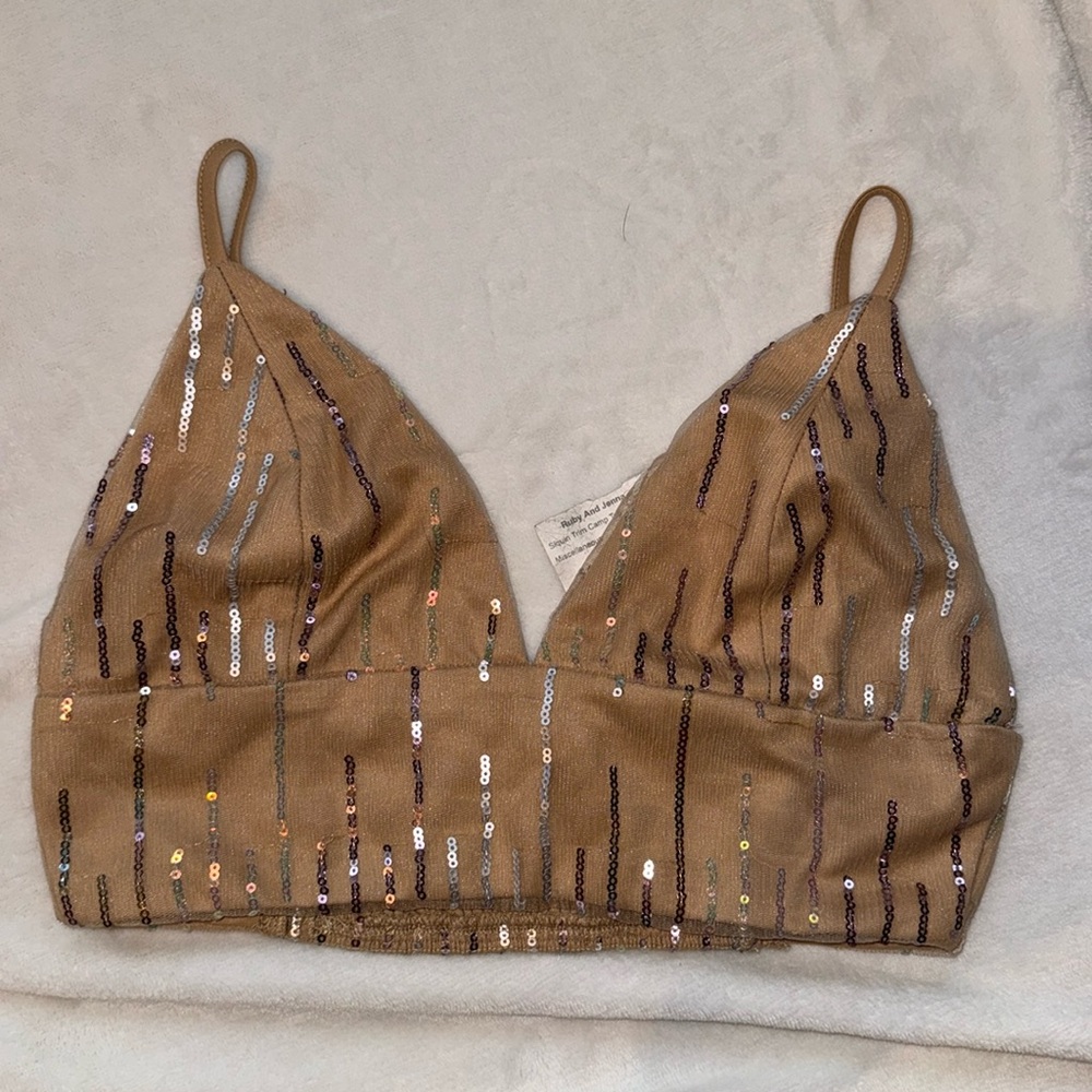 Sequin Top NWT